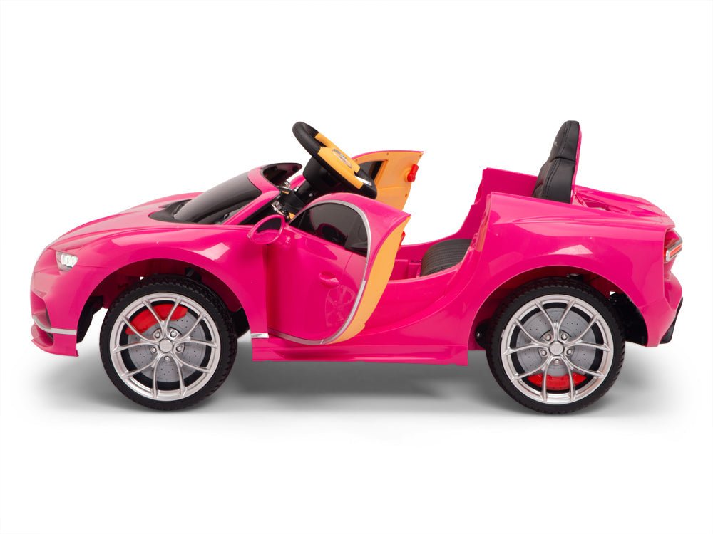 Magic Cars Bugatti Battery Powered RC Ride On Car Wireless Parental Control