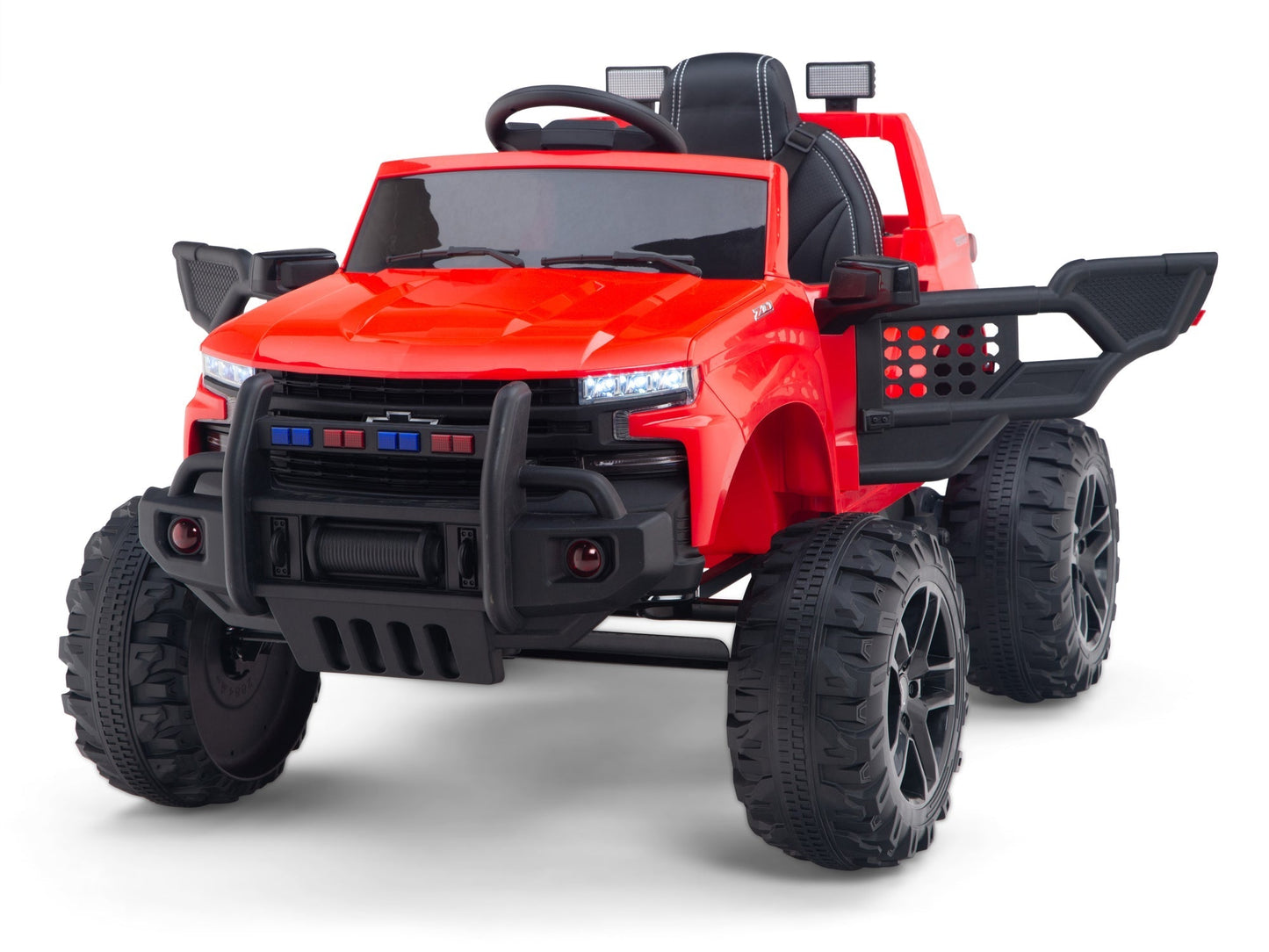 Magic Cars Chevy Silverado Monster Pickup Truck Ride On Toy Truck For Children Wireless Parental Control
