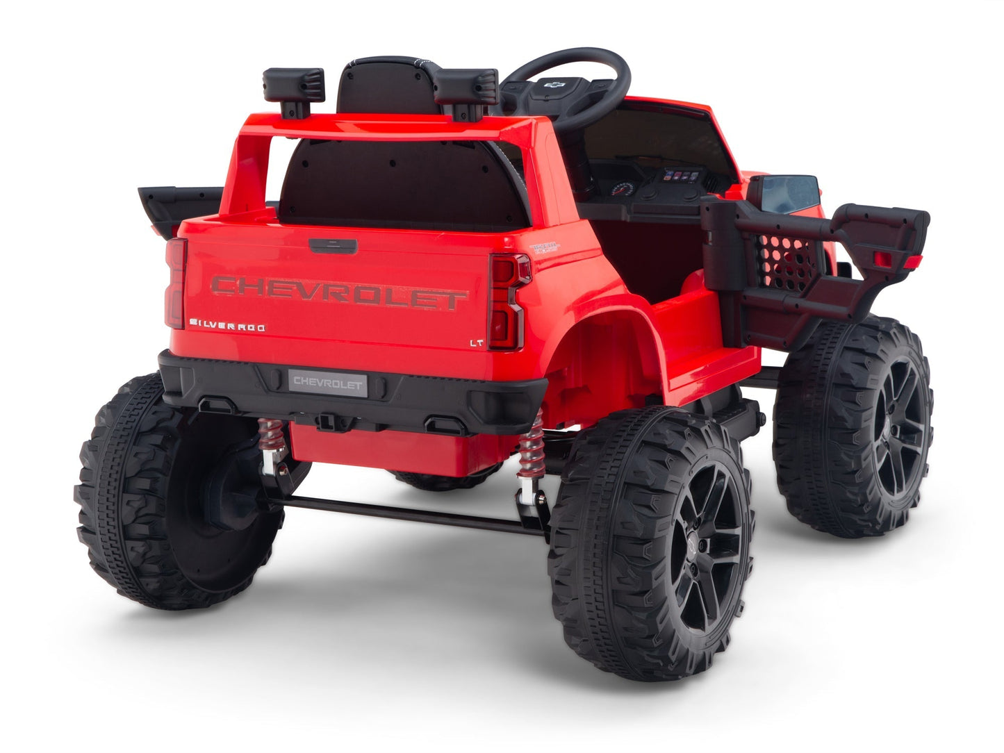 Magic Cars Chevy Silverado Monster Pickup Truck Ride On Toy Truck For Children Wireless Parental Control
