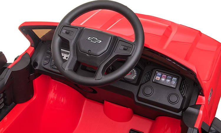 Magic Cars Chevy Silverado Monster Pickup Truck Ride On Toy Truck For Children Wireless Parental Control