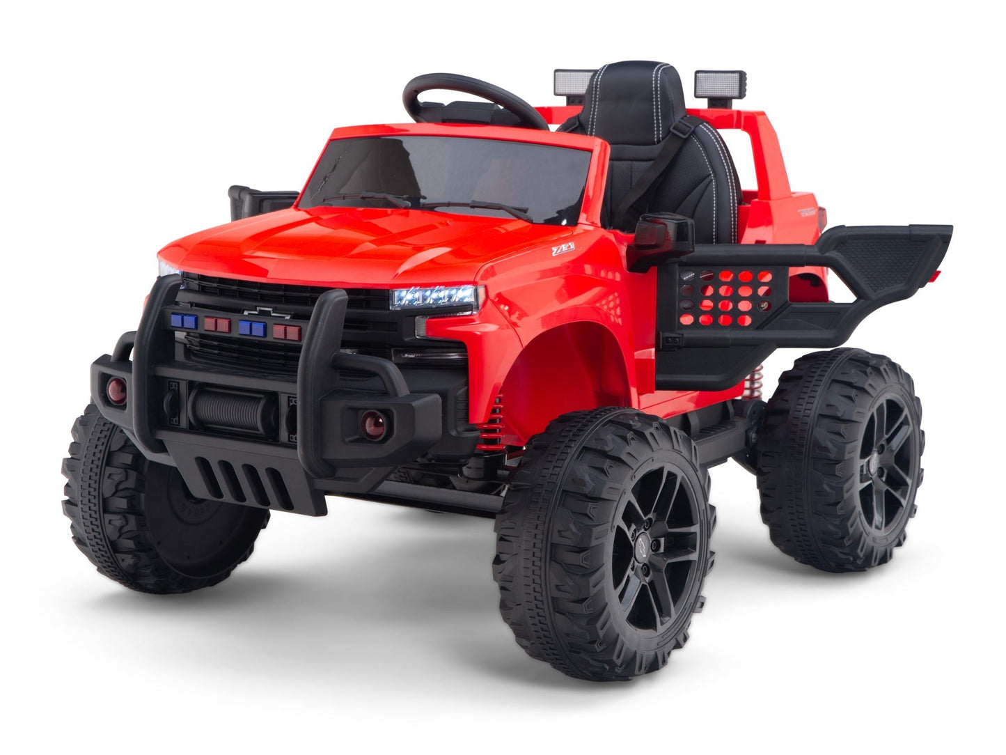 Magic Cars Chevy Silverado Monster Pickup Truck Ride On Toy Truck For Children Wireless Parental Control