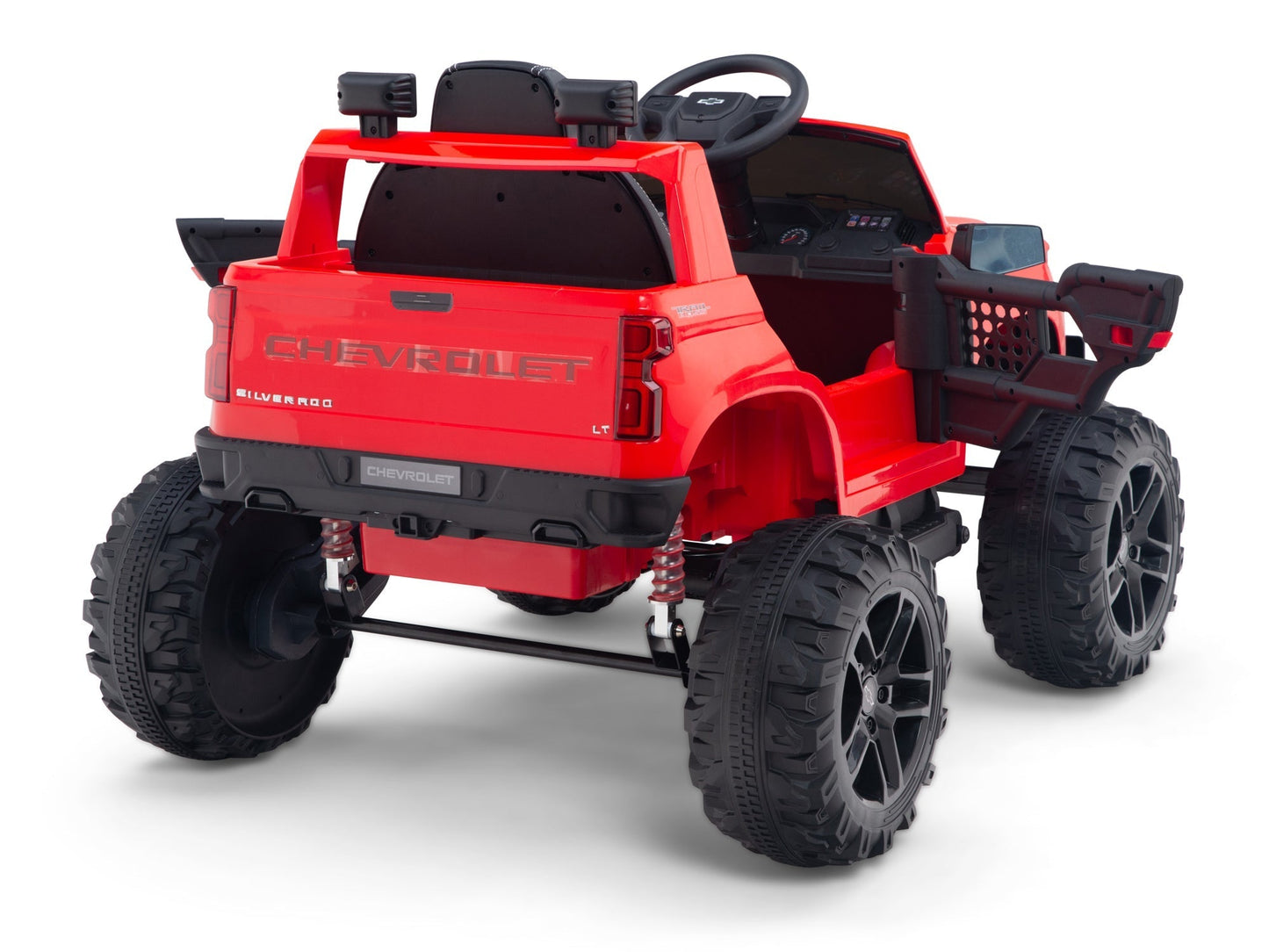 Magic Cars Chevy Silverado Monster Pickup Truck Ride On Toy Truck For Children Wireless Parental Control