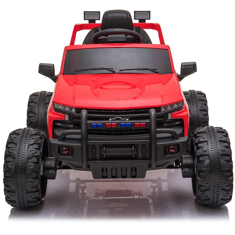Magic Cars Chevy Silverado Monster Pickup Truck Ride On Toy Truck For Children Wireless Parental Control