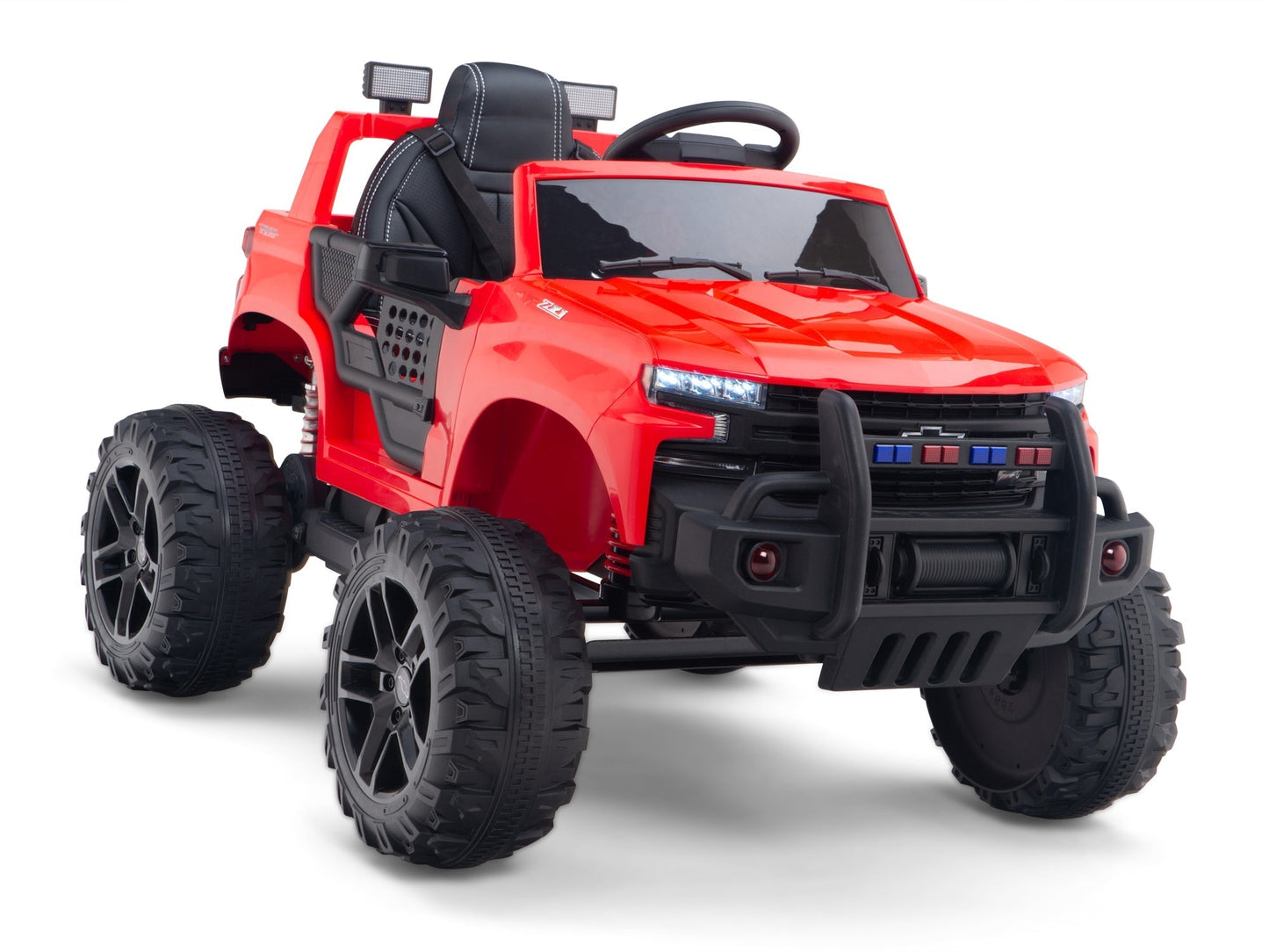 Magic Cars Chevy Silverado Monster Pickup Truck Ride On Toy Truck For Children Wireless Parental Control