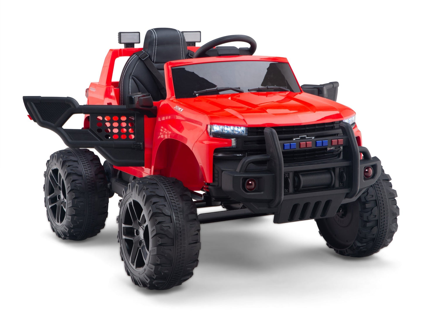 Magic Cars Chevy Silverado Monster Pickup Truck Ride On Toy Truck For Children Wireless Parental Control