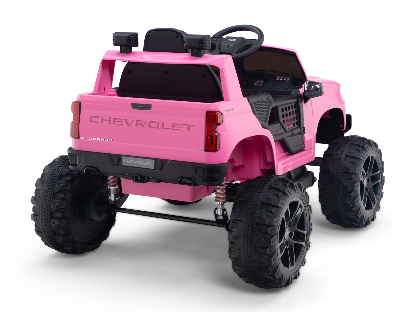 Magic Cars Chevy Silverado Monster Pickup Truck Ride On Toy Truck For Children Wireless Parental Control