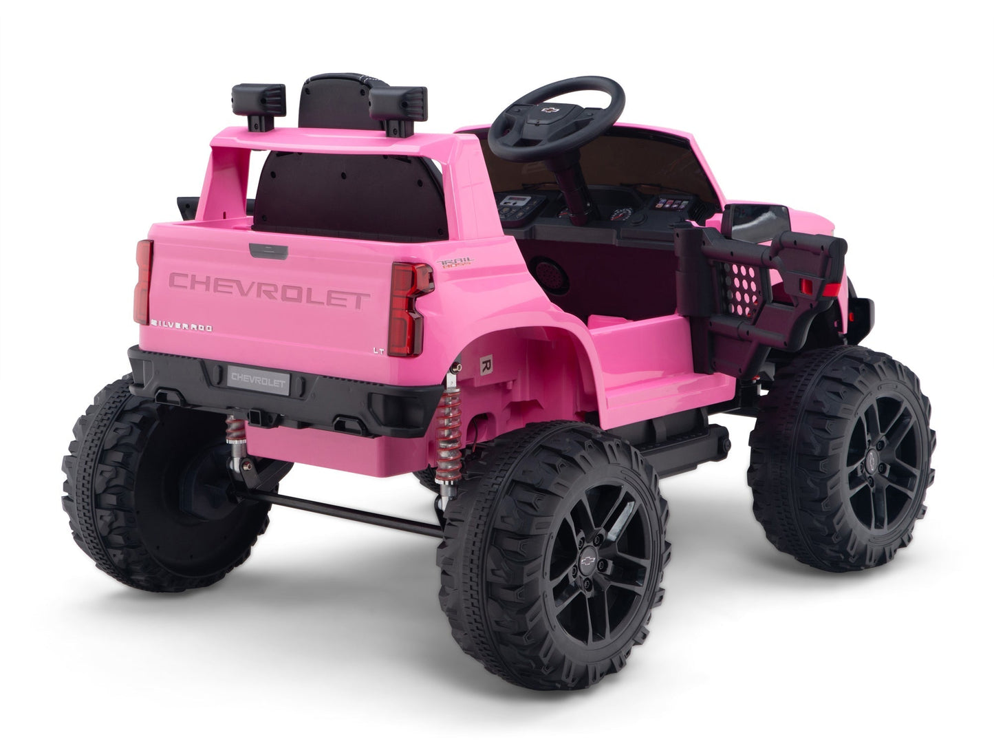 Magic Cars Chevy Silverado Monster Pickup Truck Ride On Toy Truck For Children Wireless Parental Control