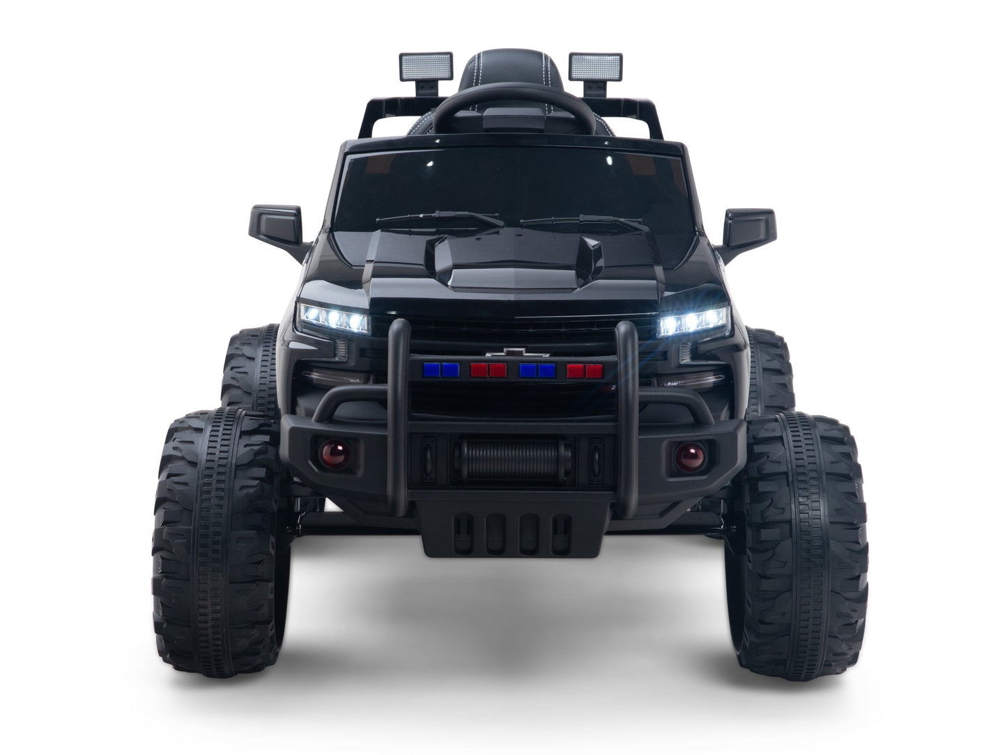 Magic Cars Chevy Silverado Monster Pickup Truck Ride On Toy Truck For Children Wireless Parental Control