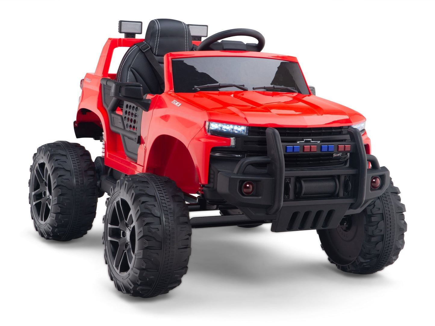 Magic Cars Chevy Silverado Monster Pickup Truck Ride On Toy Truck For Children Wireless Parental Control