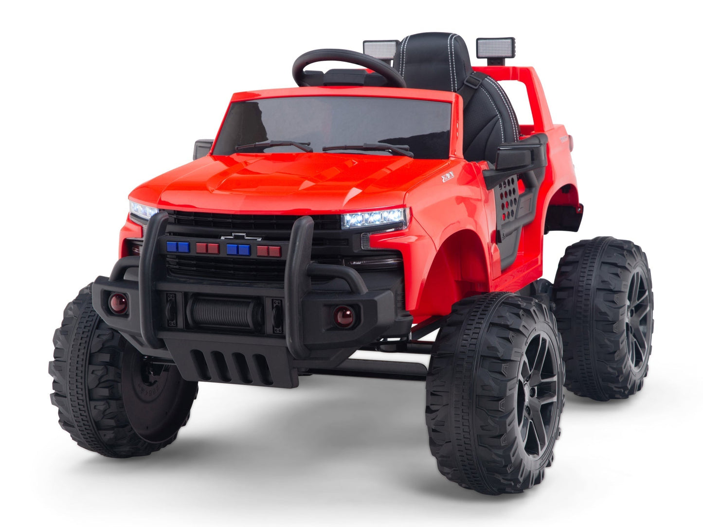 Magic Cars Chevy Silverado Monster Pickup Truck Ride On Toy Truck For Children Wireless Parental Control