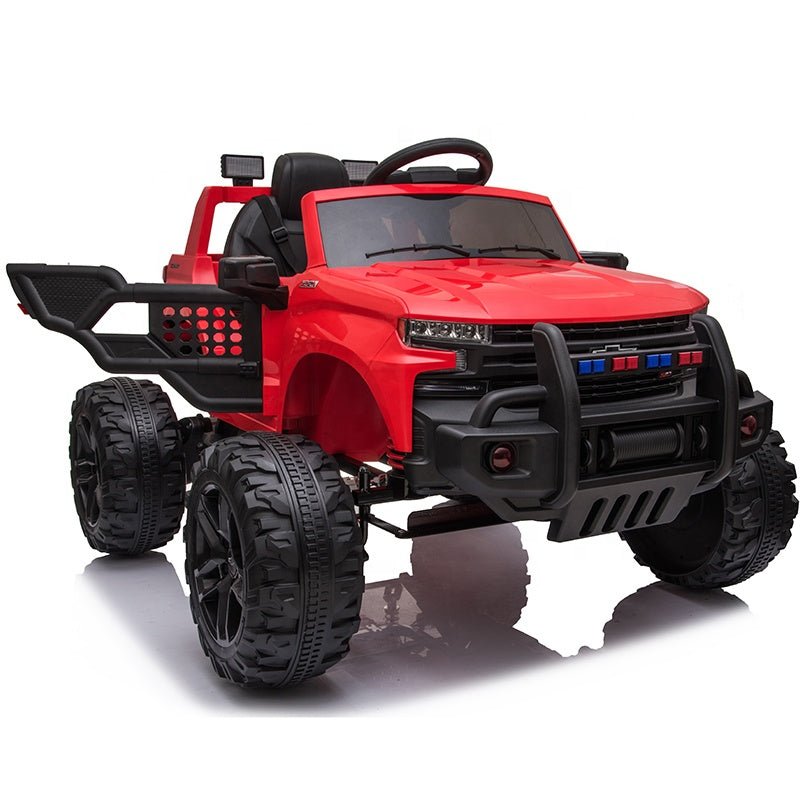 Magic Cars Chevy Silverado Monster Pickup Truck Ride On Toy Truck For Children Wireless Parental Control