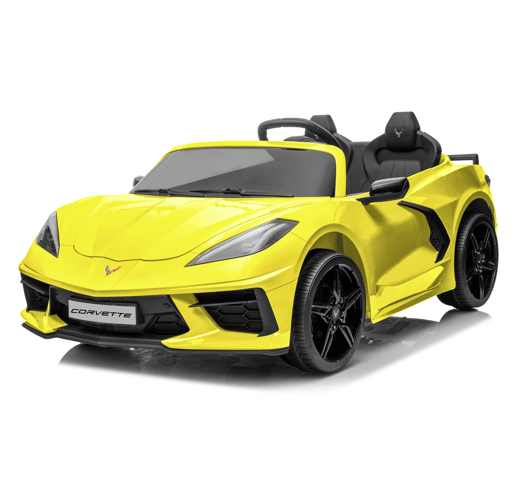 Magic Cars Corvette Ride On Car 2 Seater 24 Volt Wireless Parental Control