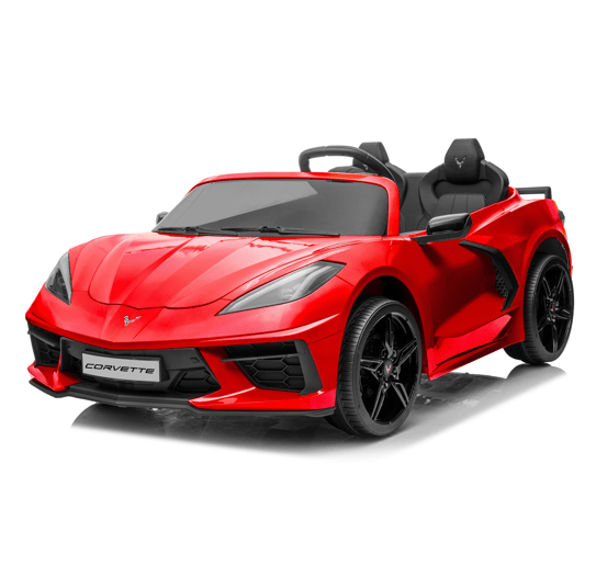 Magic Cars Corvette Ride On Car 2 Seater 24 Volt Wireless Parental Control