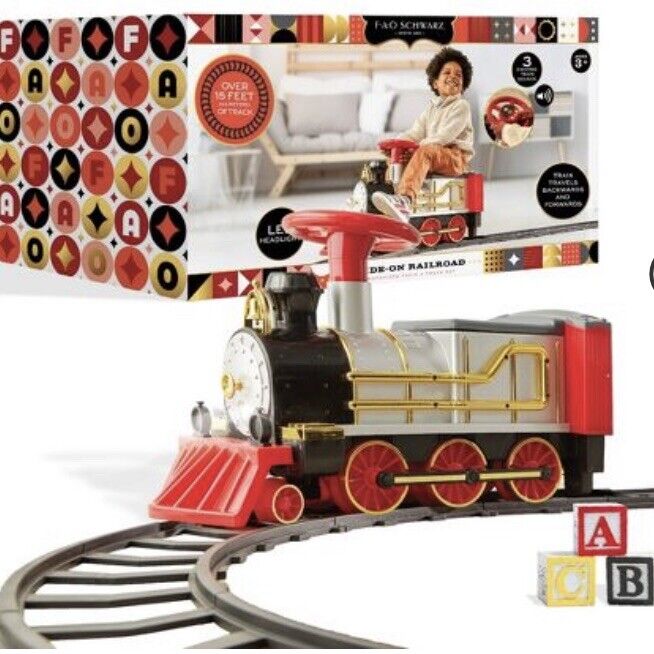 Magic Cars FAO Schwarz Ride-On Train for Kids