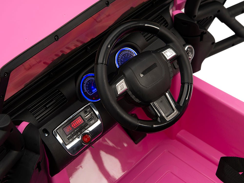 Magic Cars Jeep Style Ride On Electric Truck For Children Wireless Parental Control