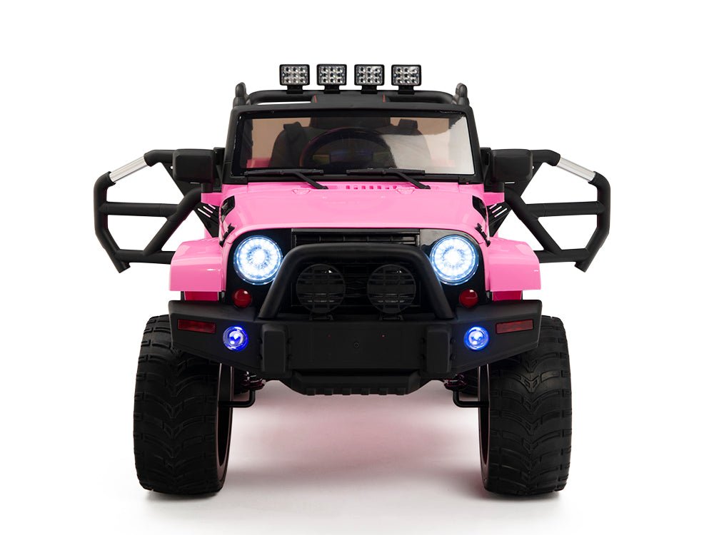 Magic Cars Jeep Style Ride On Electric Truck For Children Wireless Parental Control