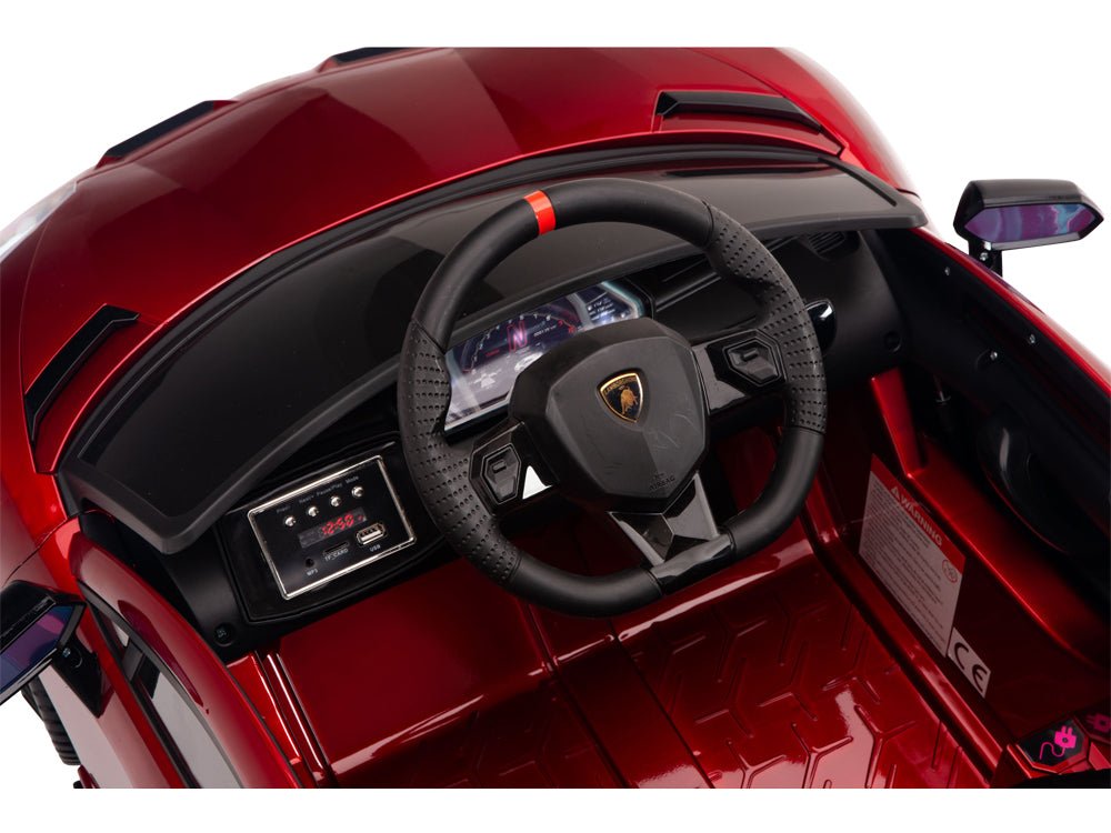 Magic Cars Lamborghini Ride On Car Toy Aventador Special Edition 12v Wireless Parental Control