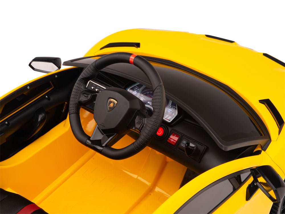 Magic Cars Lamborghini Ride On Car Toy Aventador Special Edition 12v Wireless Parental Control