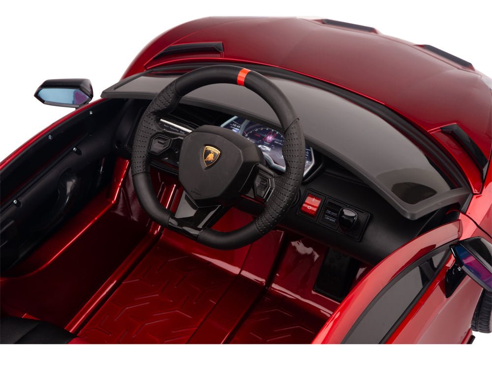 Magic Cars Lamborghini Ride On Car Toy Aventador Special Edition 12v Wireless Parental Control