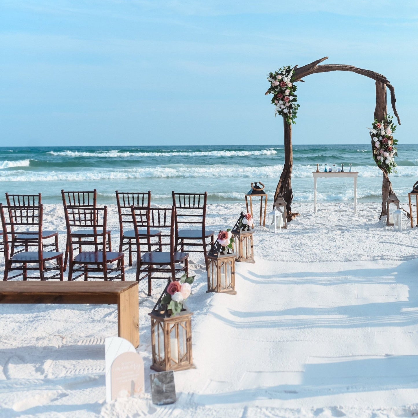 Mahogany Chiavari Chair Rental