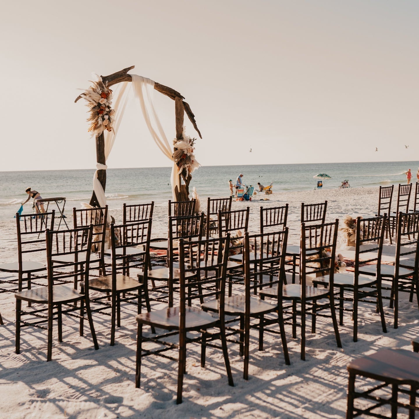 Mahogany Chiavari Chair Rental