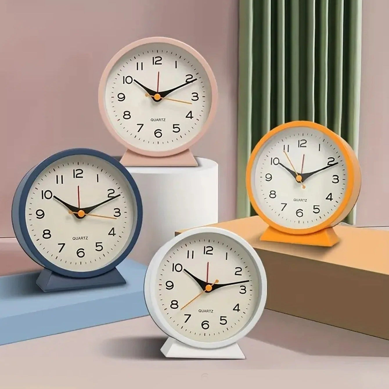 Alarm Clock, Silent Sweep Movement, High Quality Construction