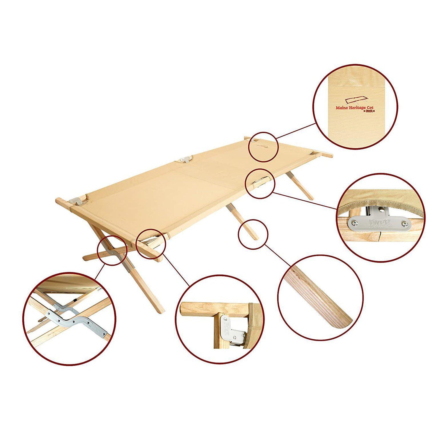 Maine Heritage Cot - Outlet Stock