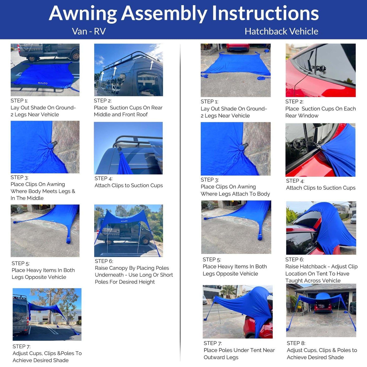 Malo'o Canopy Tent & Vehicle Awning