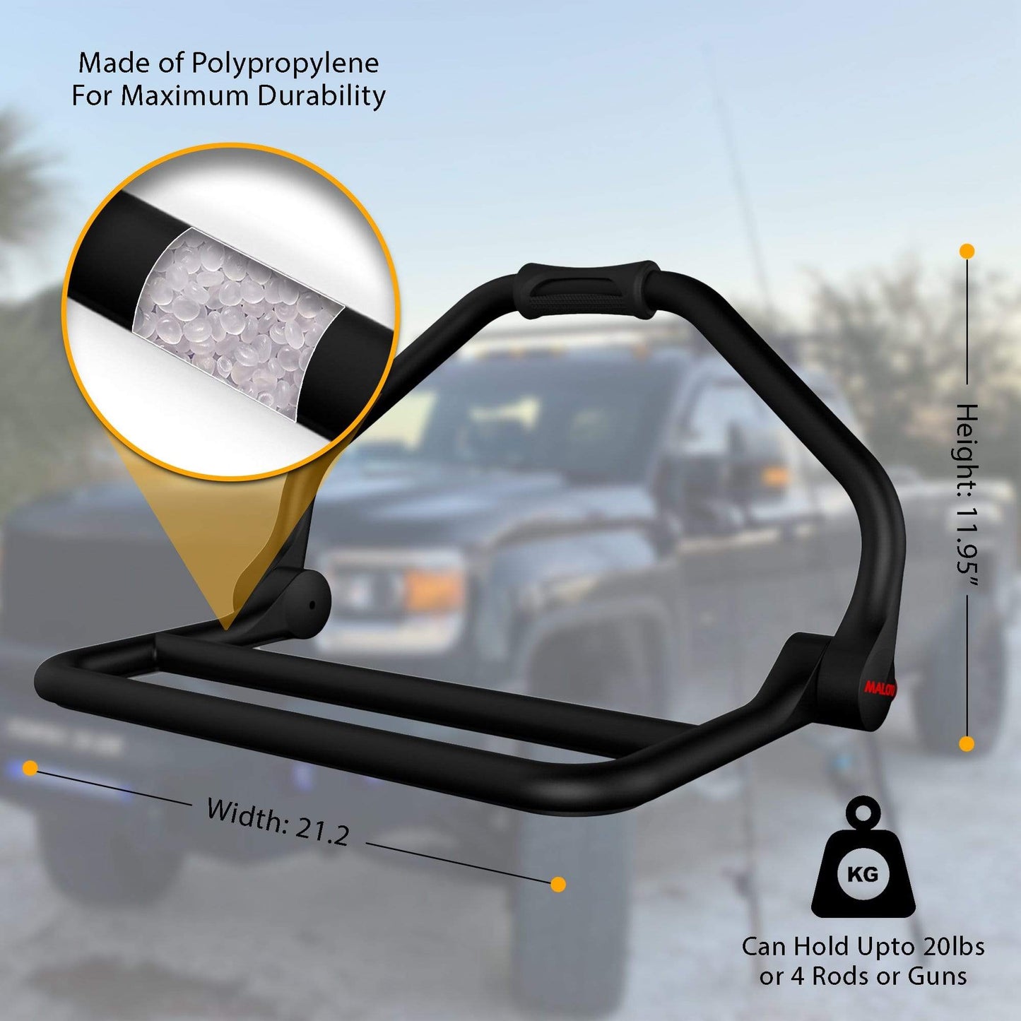 Malo'o DryRack Fishing Rod Holder