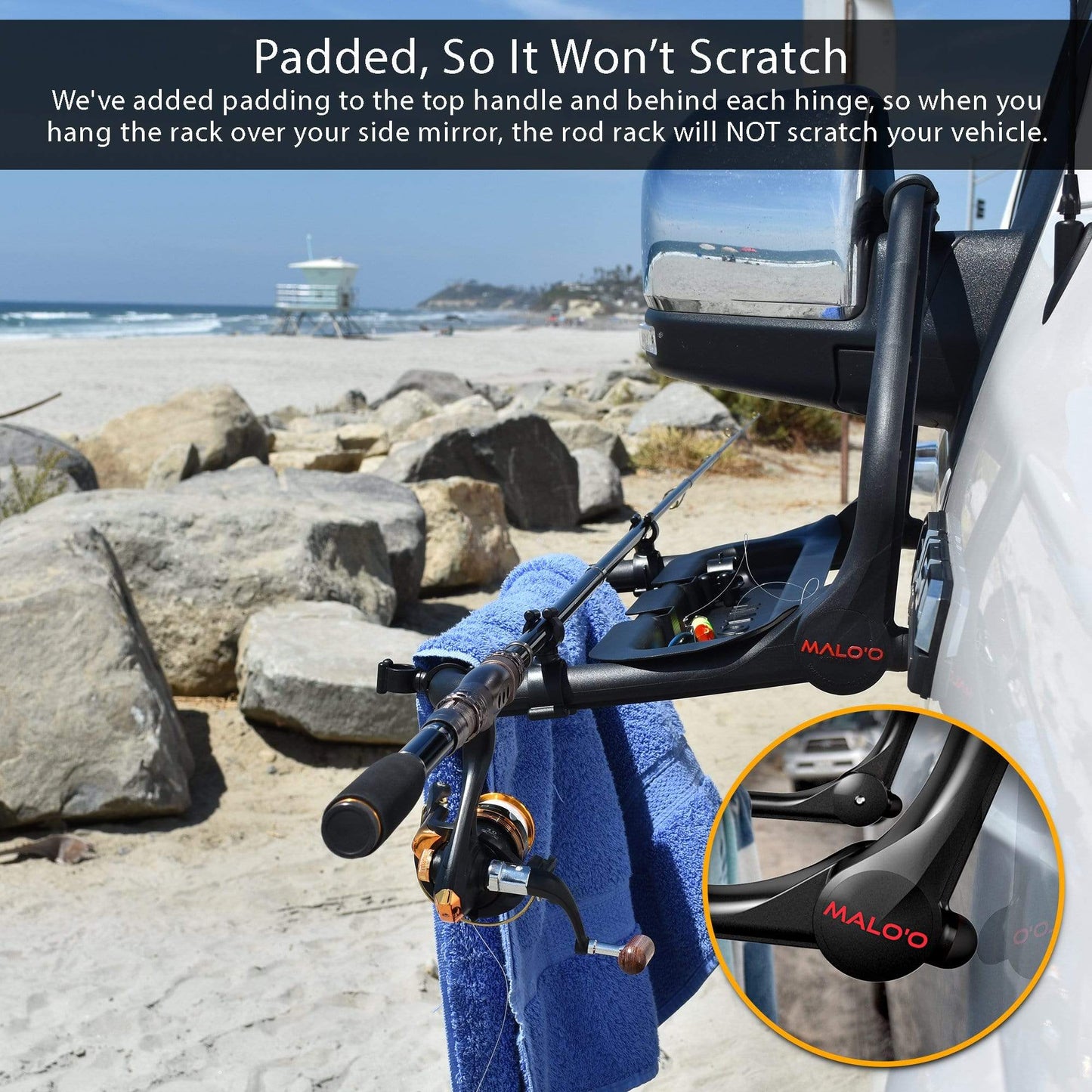 Malo'o DryRack Fishing Rod Holder