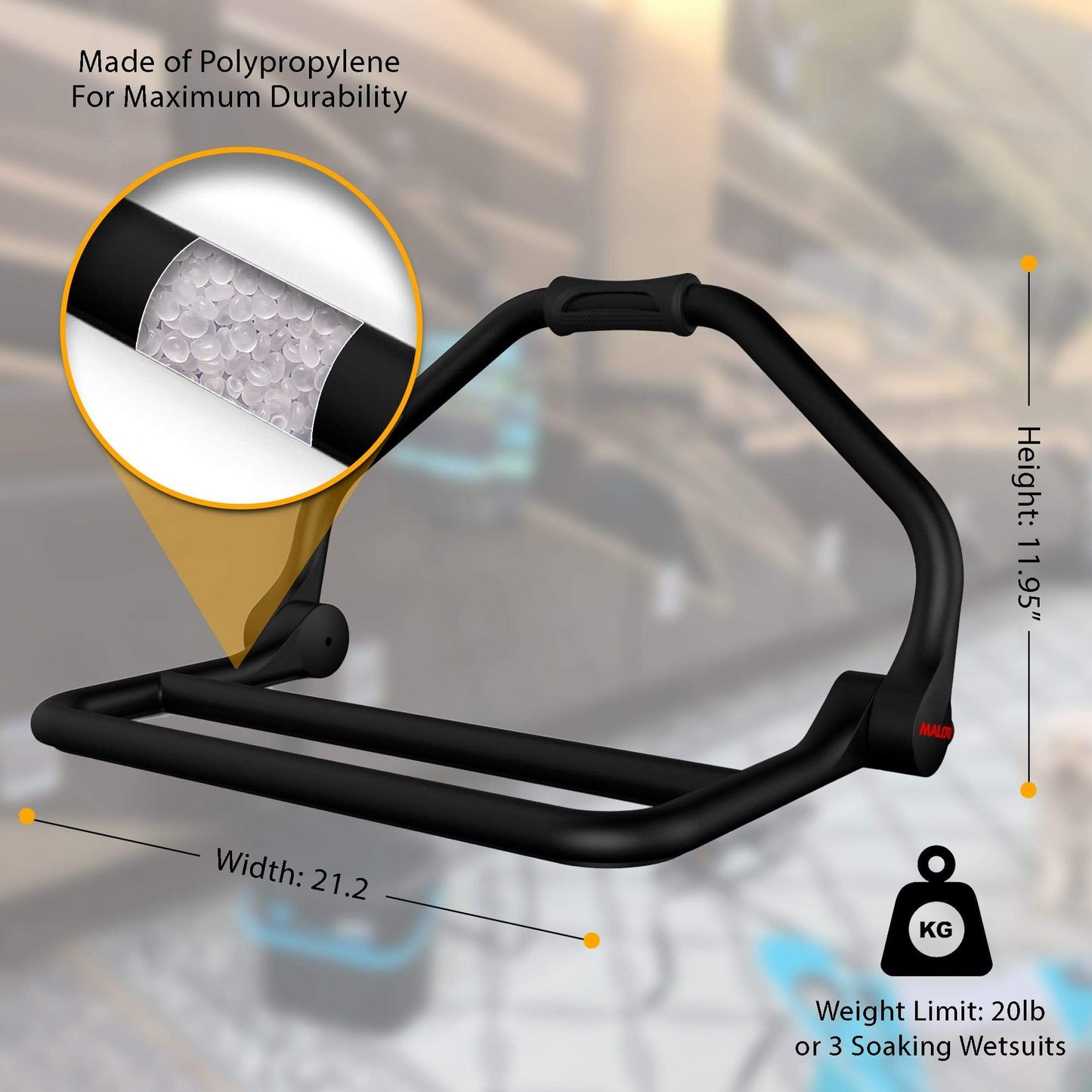 Malo'o DryRack RV / Van / Boat Edition