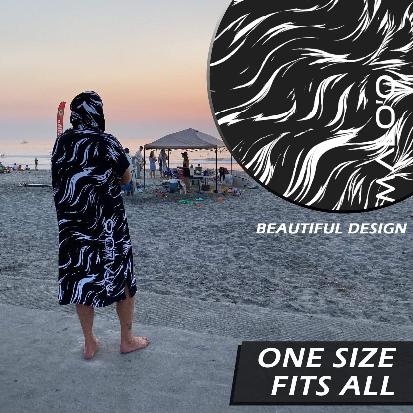 Malo'o Mehana Changing Poncho