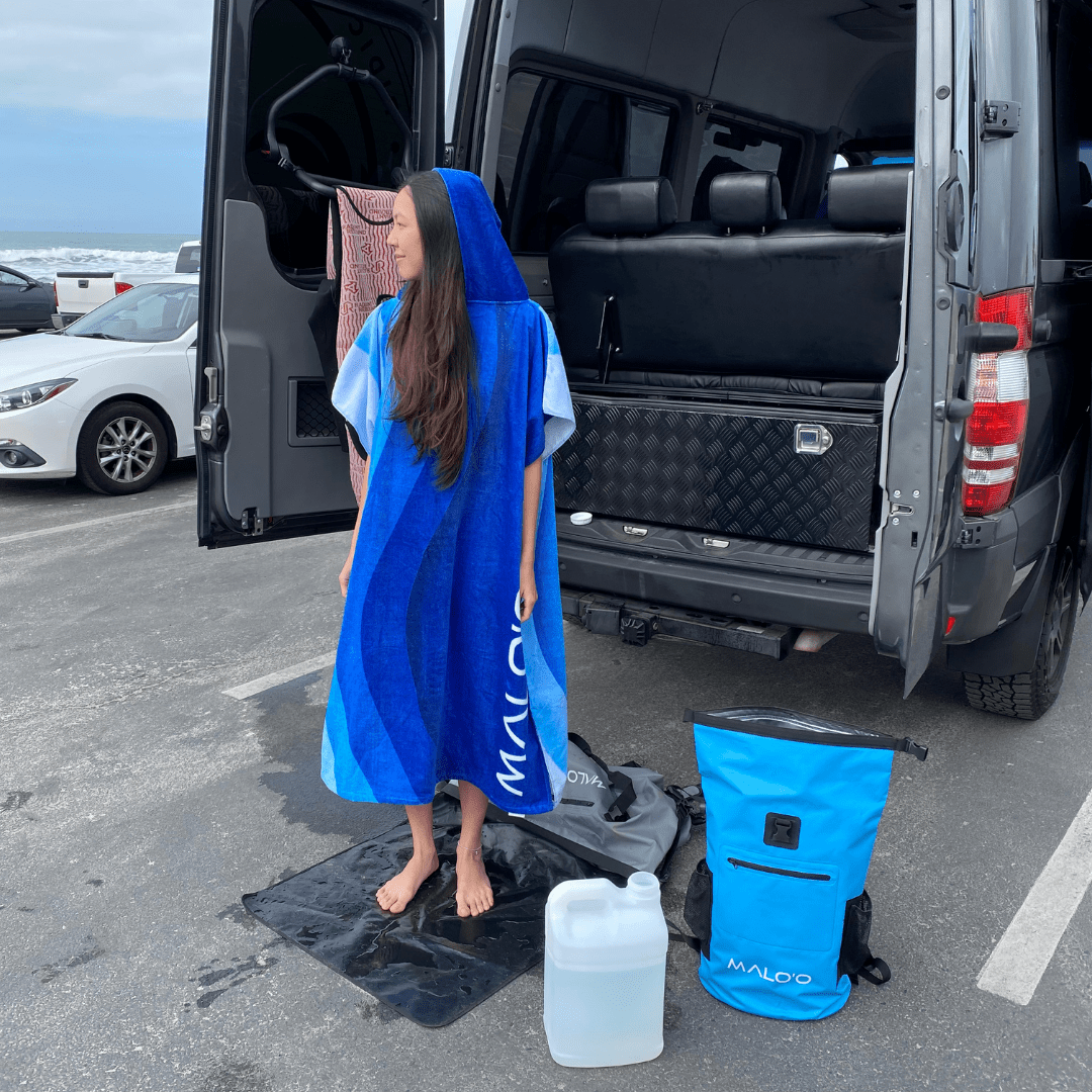 Malo'o Mehana Changing Poncho