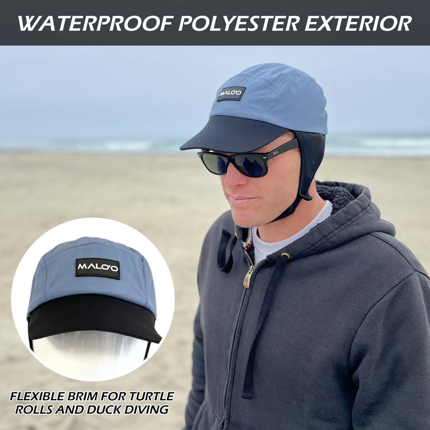 Malo'o Papale Watersports Hat