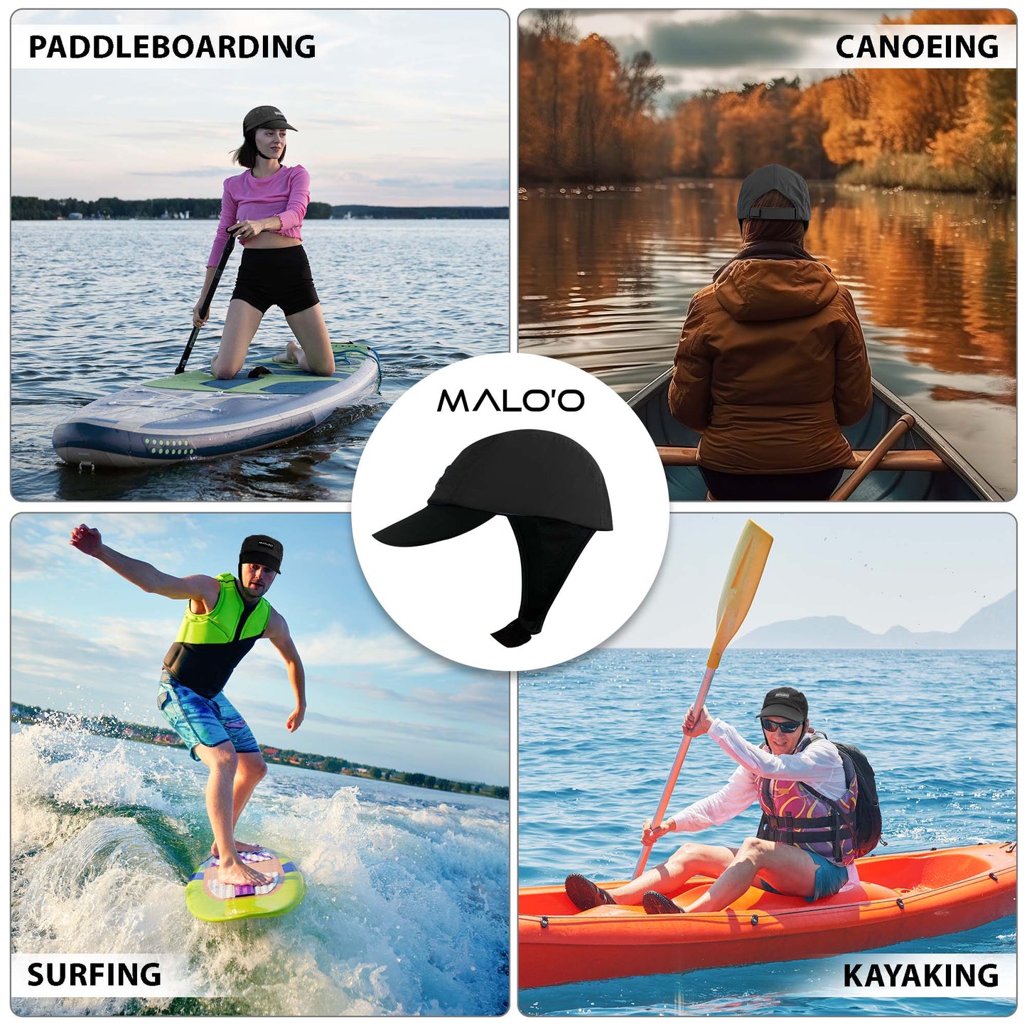 Malo'o Papale Watersports Hat