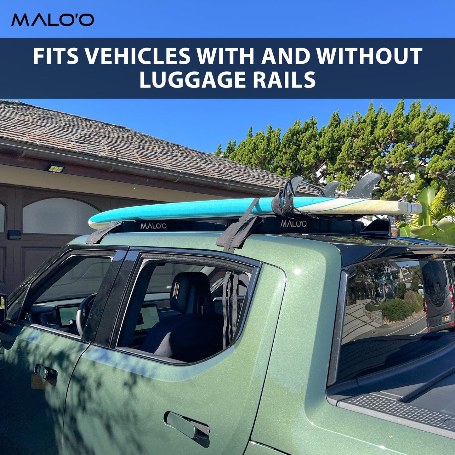 Malo'o Surfboard Roof Rack
