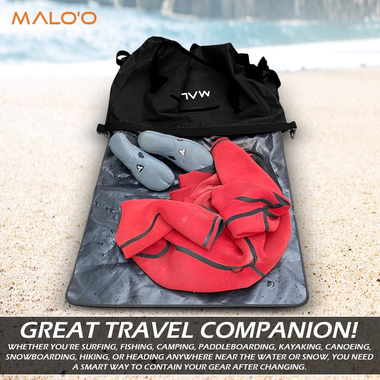 Malo'o Wetsuit Changing Bag