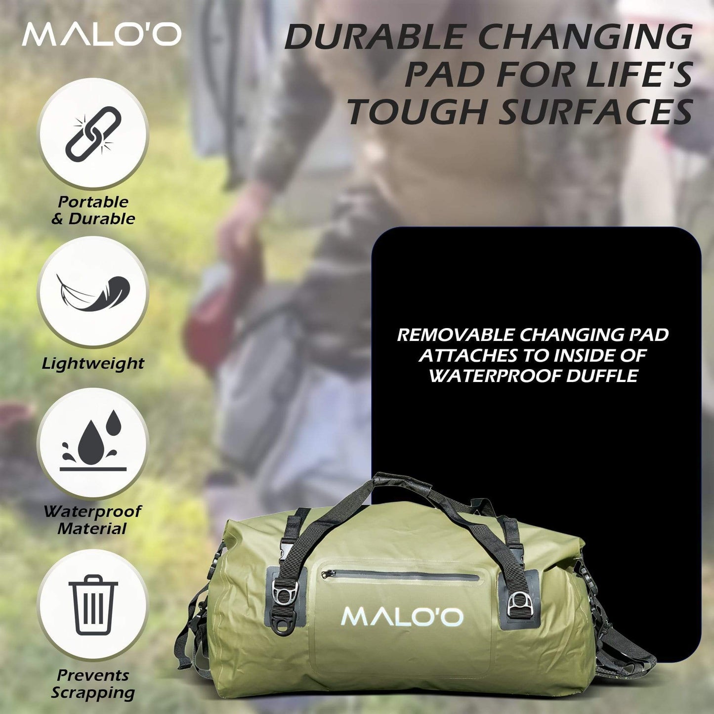 Malo'o Wetsuit Changing Bag