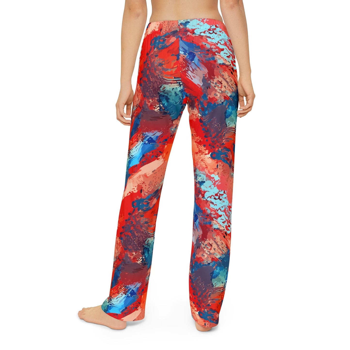 Maximalist Kids Joggers for Mini Self-Expressers — Abstract AOP Lounge Pants, Sensory-Friendly Toddler Wear, Wearable Art for Kids