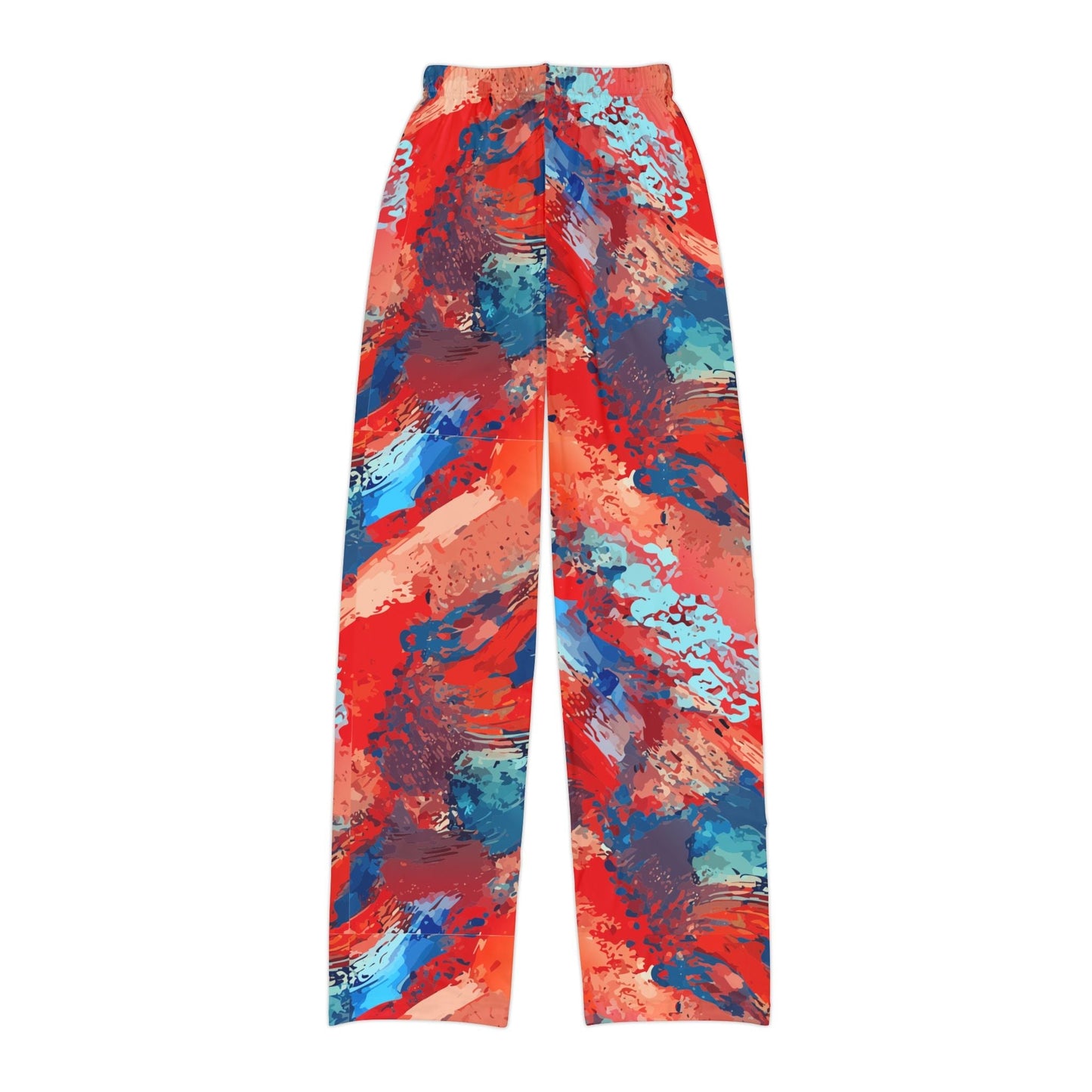 Maximalist Kids Joggers for Mini Self-Expressers — Abstract AOP Lounge Pants, Sensory-Friendly Toddler Wear, Wearable Art for Kids