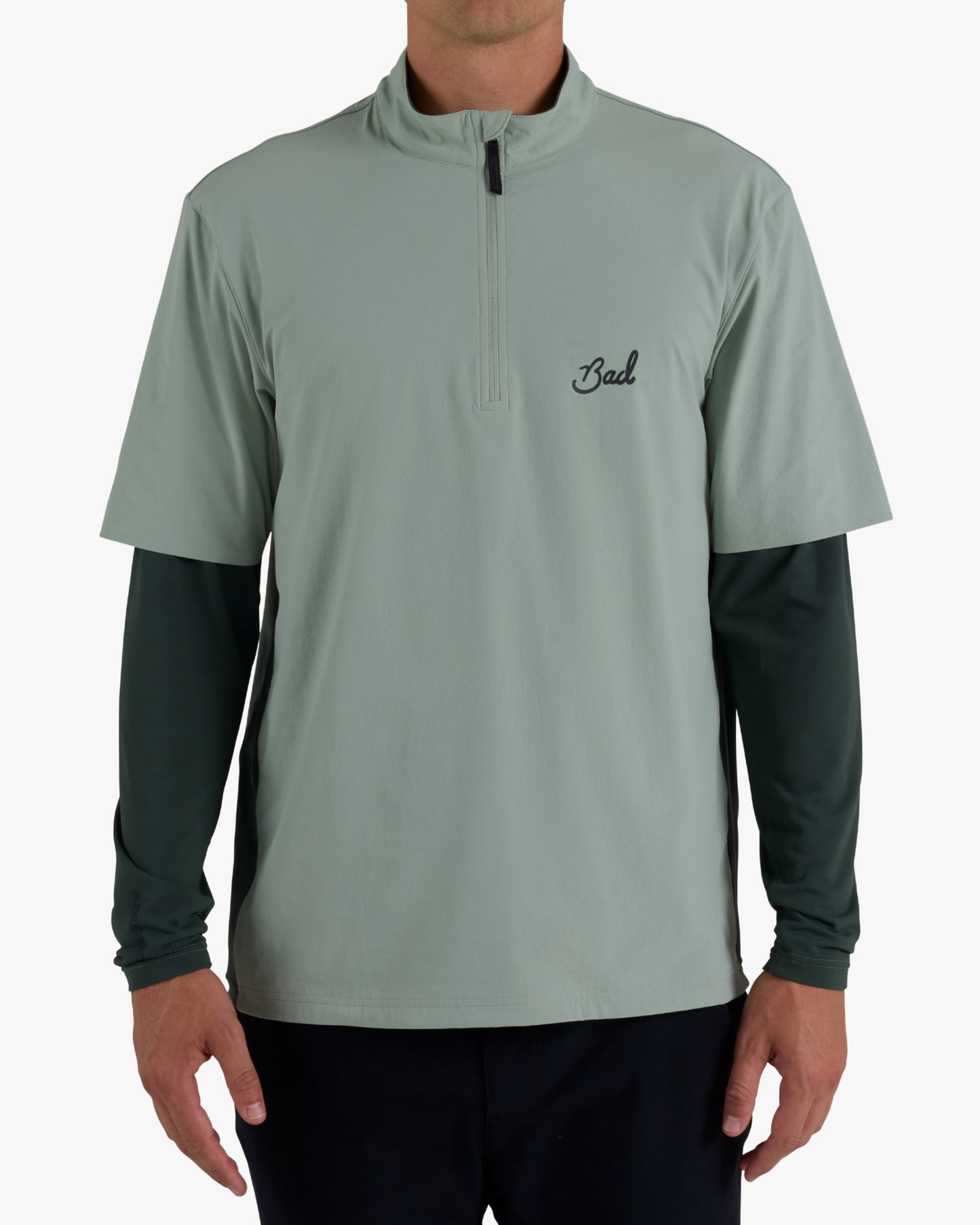 Mechanism Quarterzip - Washed Sage