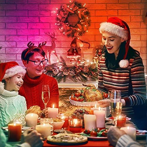 MINGER LED Strip Lights 16.4ft, RGB Color Changing LED Lights for Home, Kitchen, Room, Bedroom, Dorm Room, Bar, with IR Remote Control, 5050 LEDs, DIY Mode