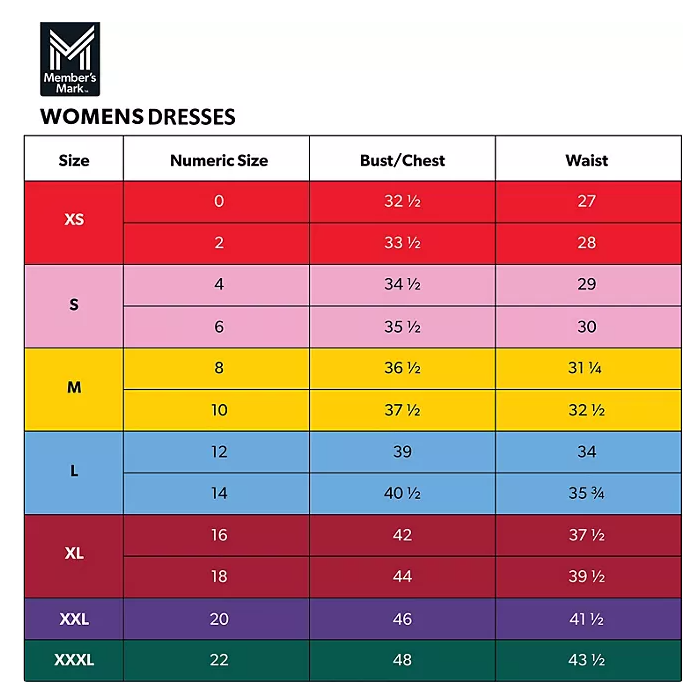 Member's Mark Women's Soft Sand-Washed Short Sleeve Dress