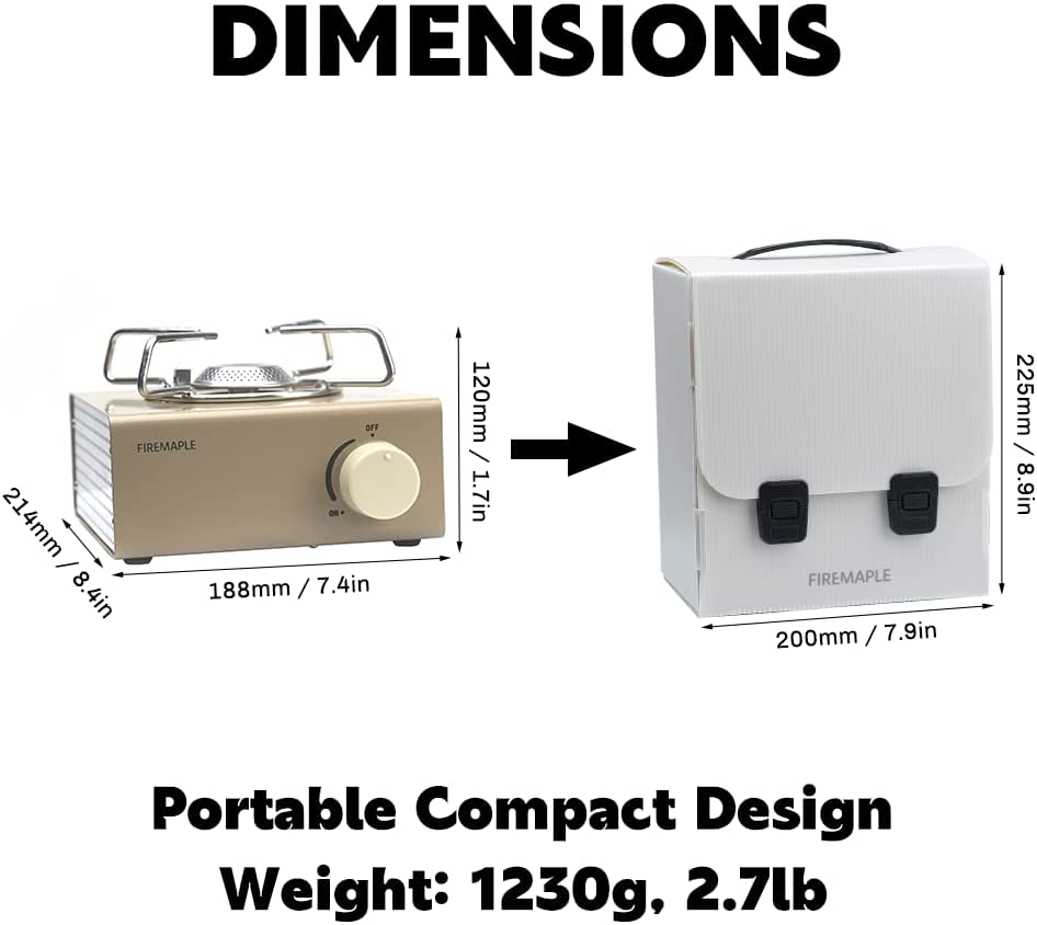 Multifunctional LAC BUTANE GAS STOVE & STAINLESS STEEL FRYPAN Set