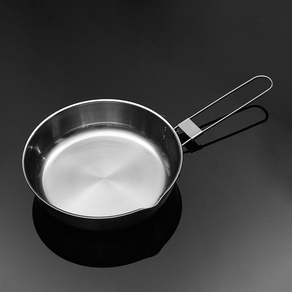 Multifunctional LAC BUTANE GAS STOVE & STAINLESS STEEL FRYPAN Set