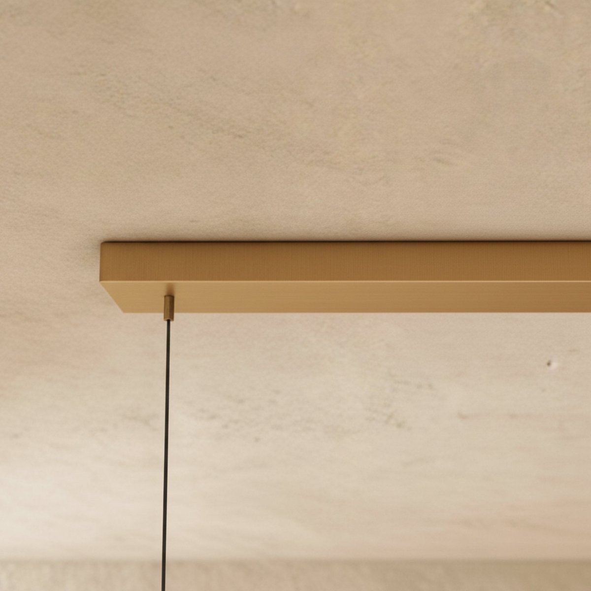 Modern Stainless Steel Linear Chandelier With Multi Head Design