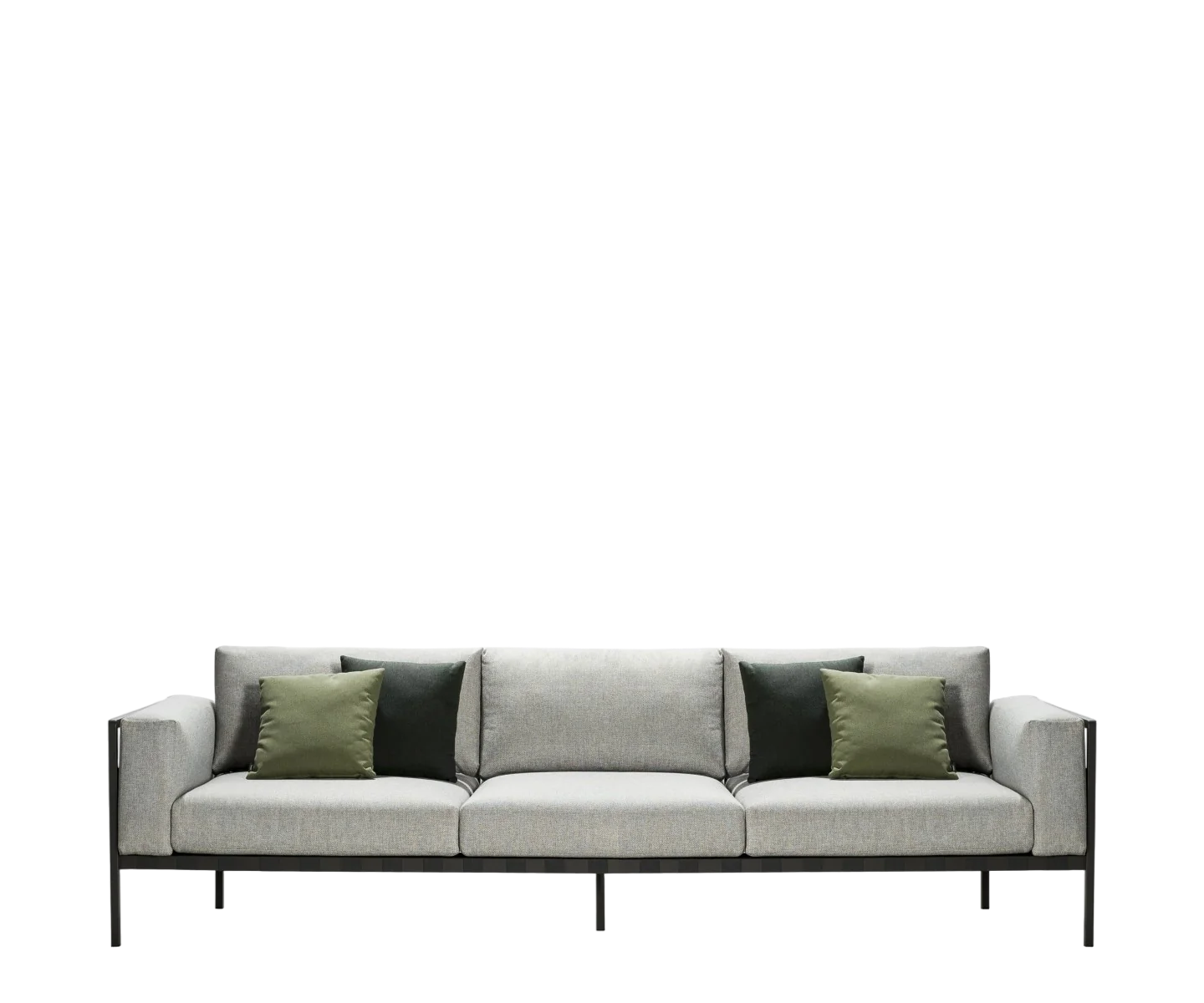 Natal Alu 3-Seater Sofa
