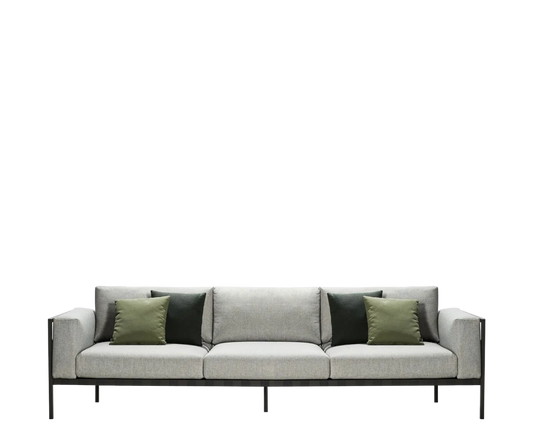 Natal Alu 3-Seater Sofa