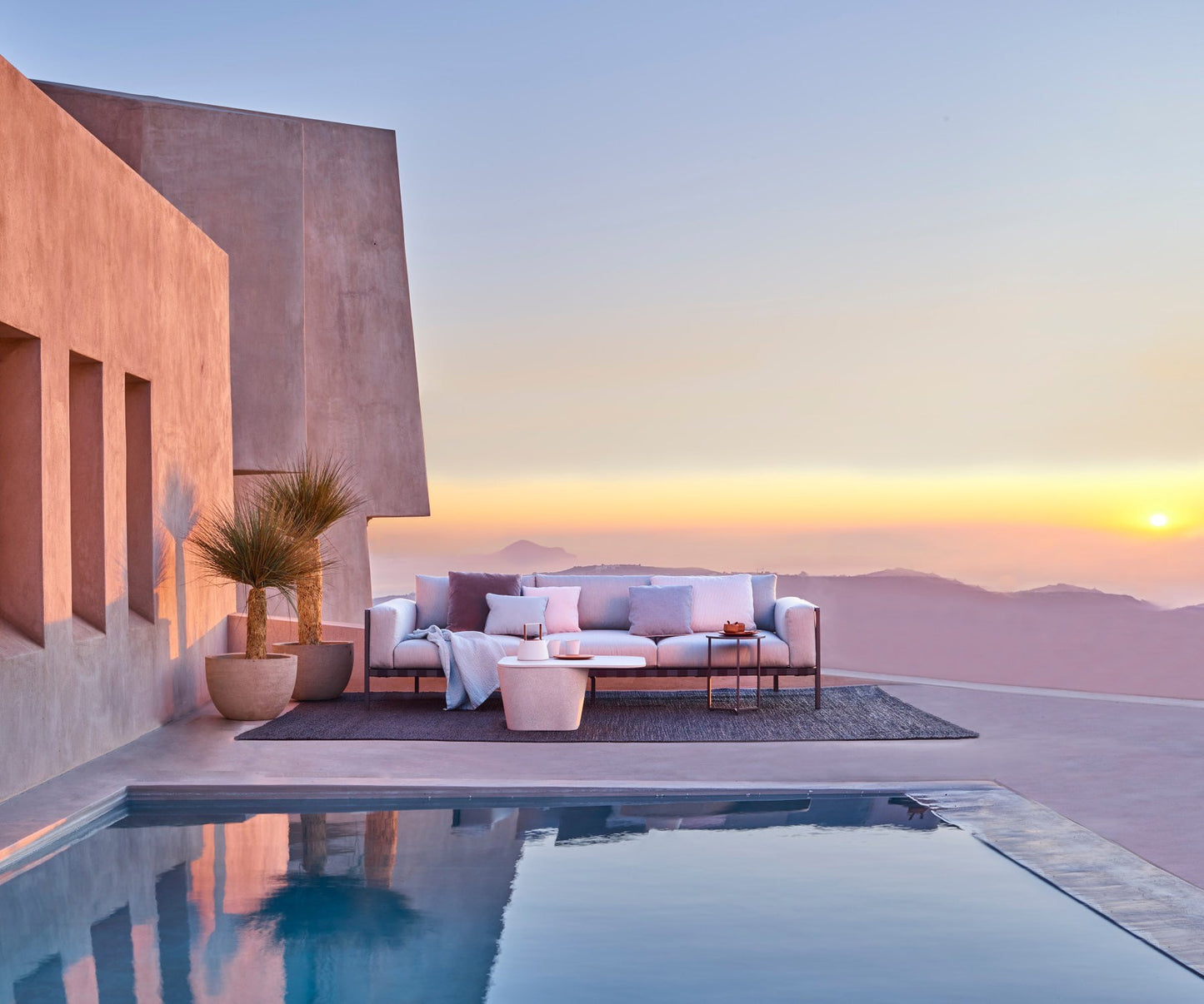 Natal Alu 3-Seater Sofa