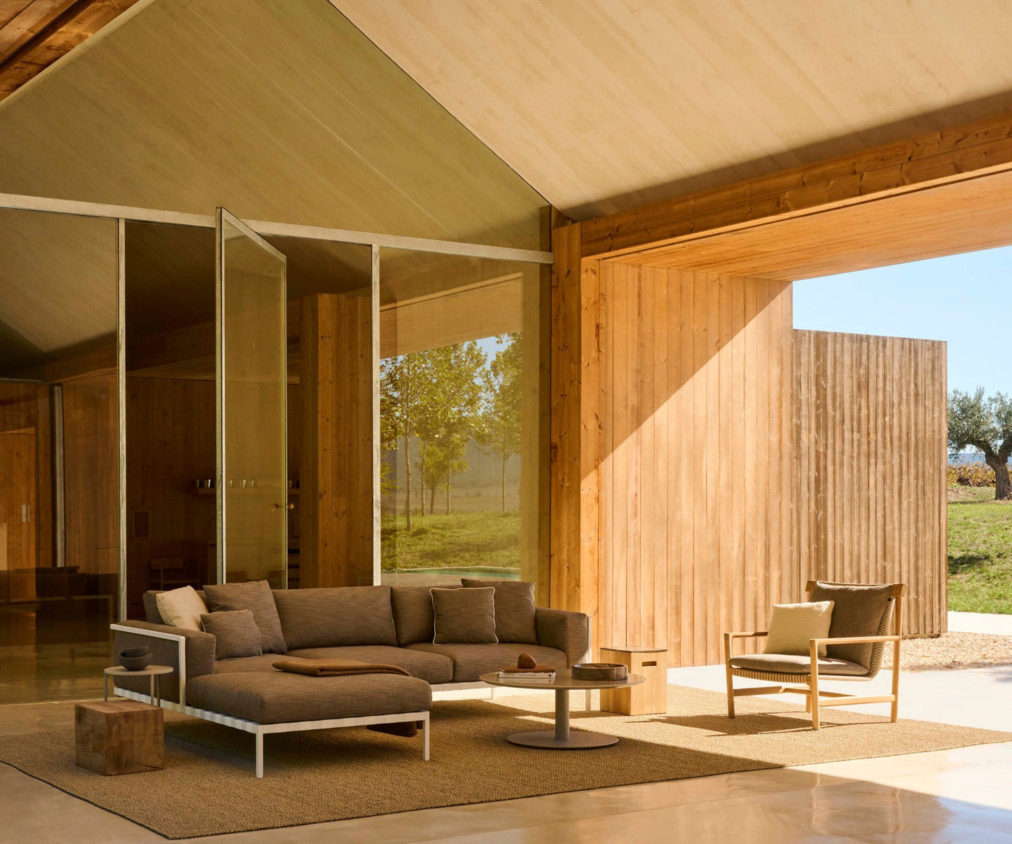 Natal Alu 3-Seater Sofa